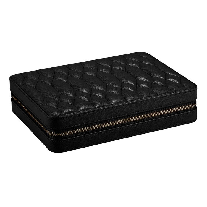 WOLF - Lauren Large Zip Case in Black