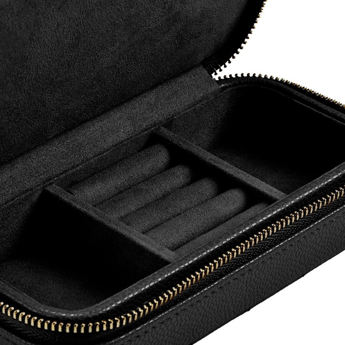 WOLF - Lauren Extra Large Jewelry Box in Black