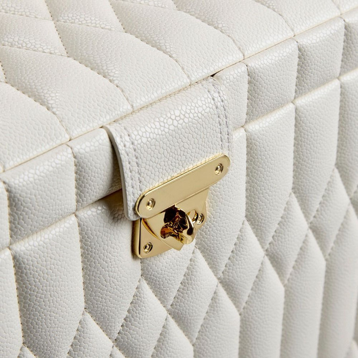 WOLF - Lauren Medium Jewelry Box in Ivory