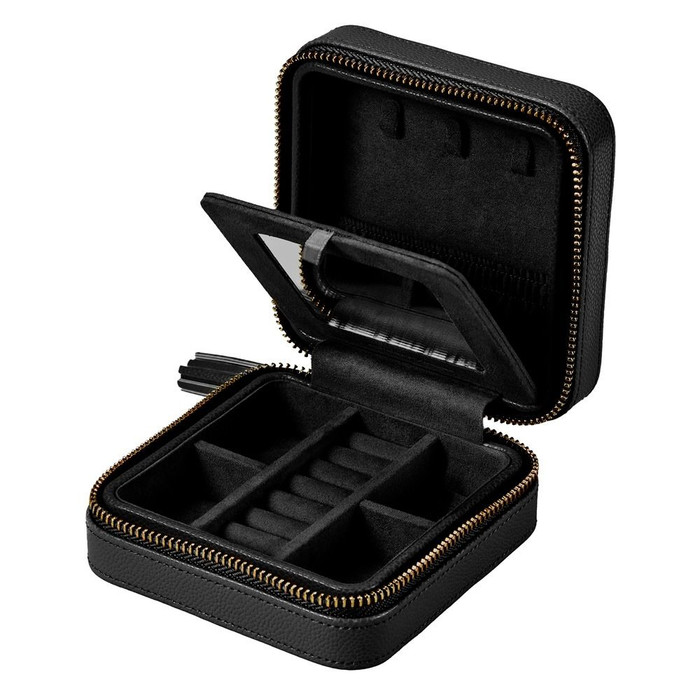 WOLF - Lauren Zip Travel Case in Black