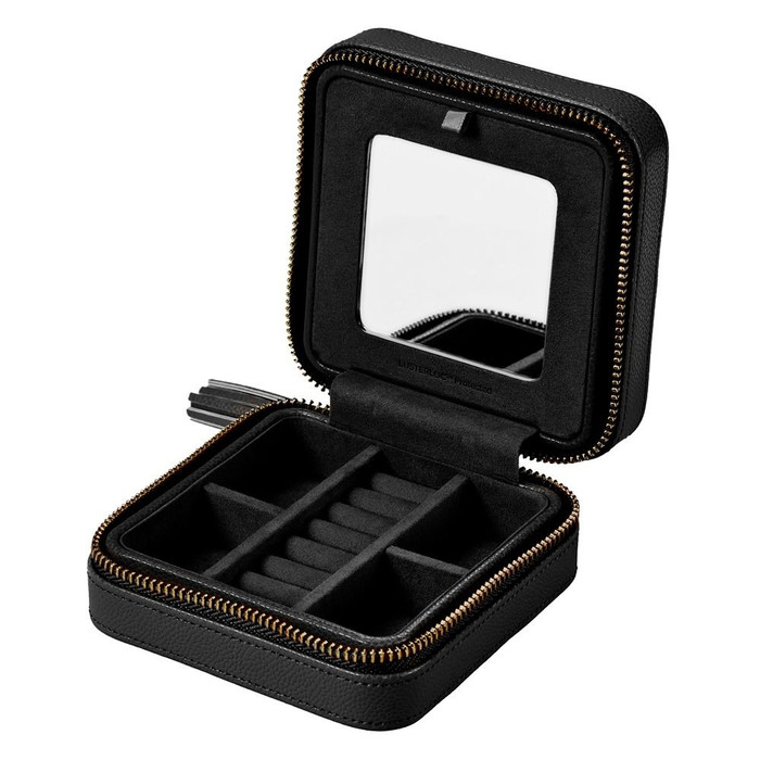WOLF - Lauren Zip Travel Case in Black