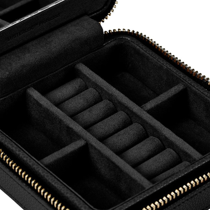 WOLF - Lauren Zip Travel Case in Black