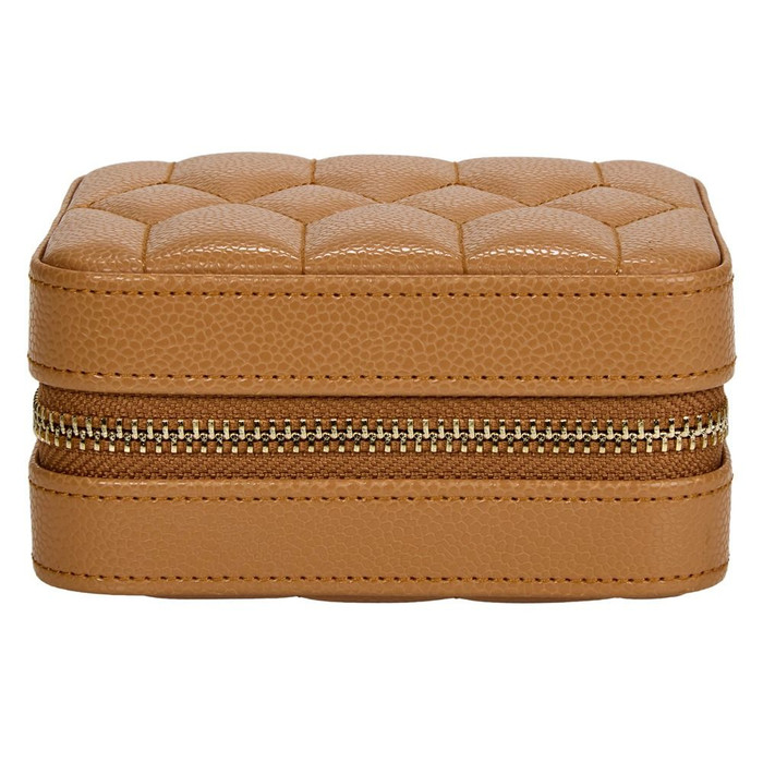WOLF - Lauren Zip Travel Case in Caramel