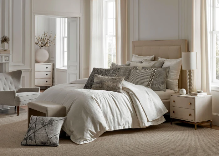 Cloud9 Design Milan Ivory Duvet Cover