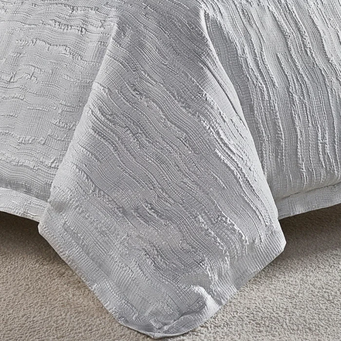 Cloud9 Design Naja Grey and Silver Duvet Set