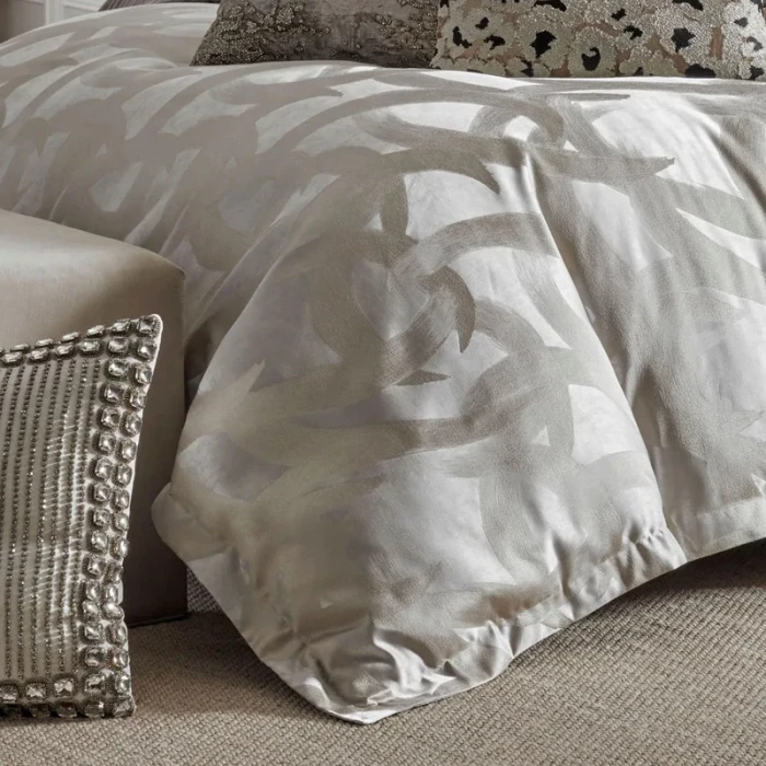 Cloud9 Design Ziya Silver Brushstroke Duvet
