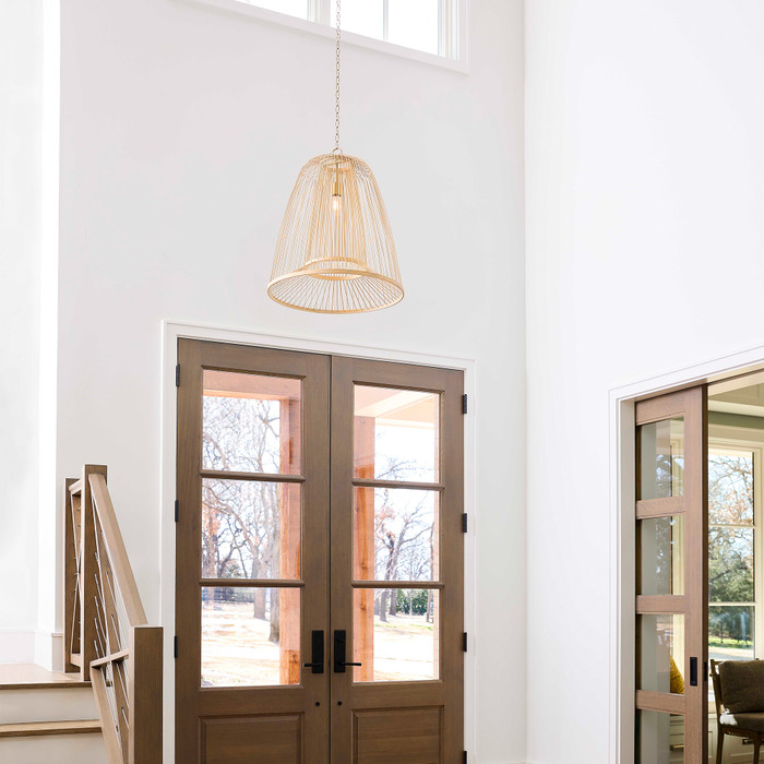 Cyan Design Terrae Pendant Natural Bell