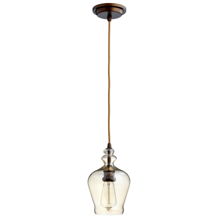 Cyan Design Calista Pendant in Oiled Bronze