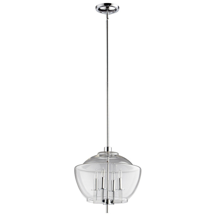 Cyan Design Empoli Pendant 4-Light in Chrome