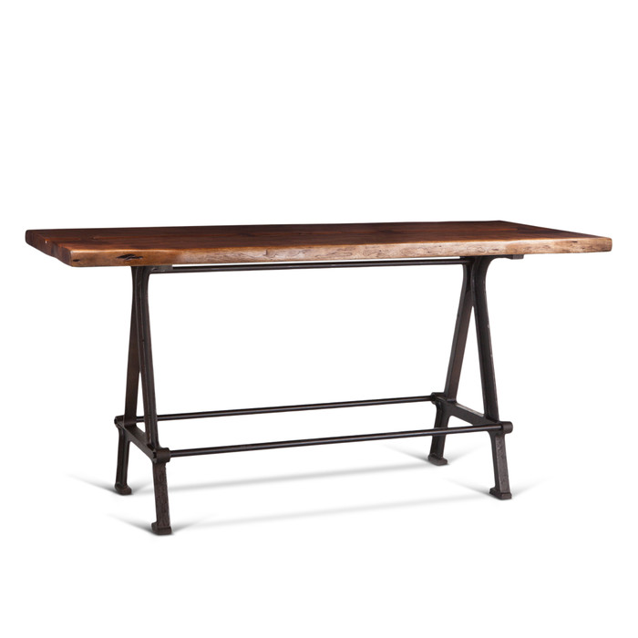 World Interiors - Artezia Gathering Table in Acacia with Walnut Finish