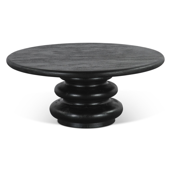 World Interiors - Bakio 36" Coffee Table in Black