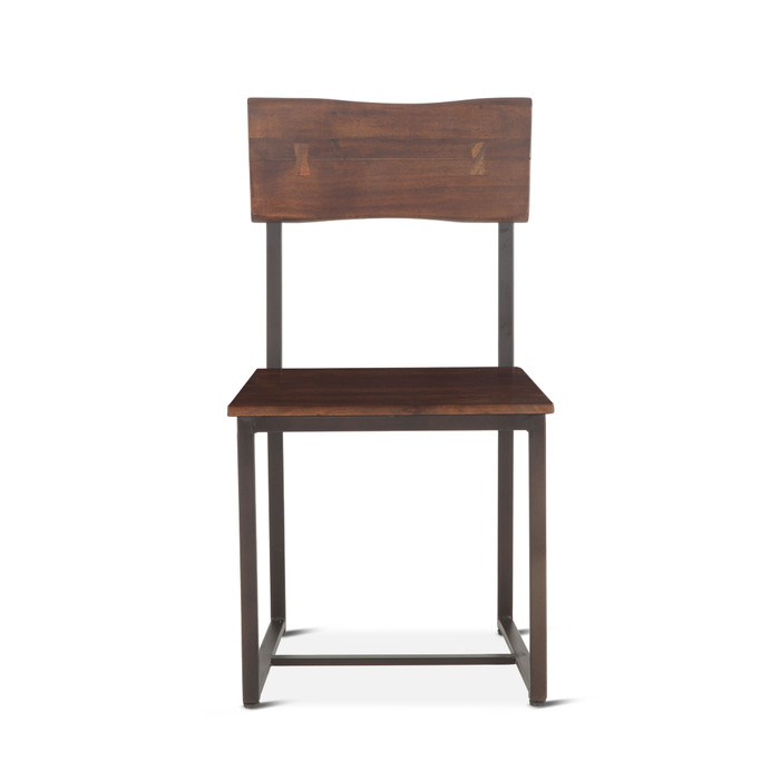 World Interiors - Belfrie Dining Chair in Walnut Finish
