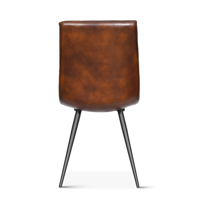 World Interiors - Brisbane Chelsea Dining Chair in Hand Washed Chestnut