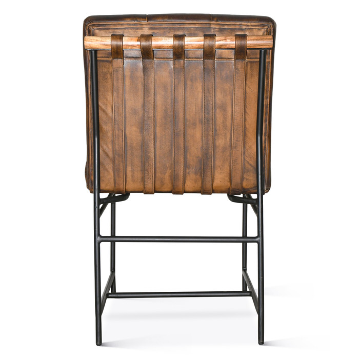 World Interiors - Brisbane Stockton Dining Chair in Antique Whiskey