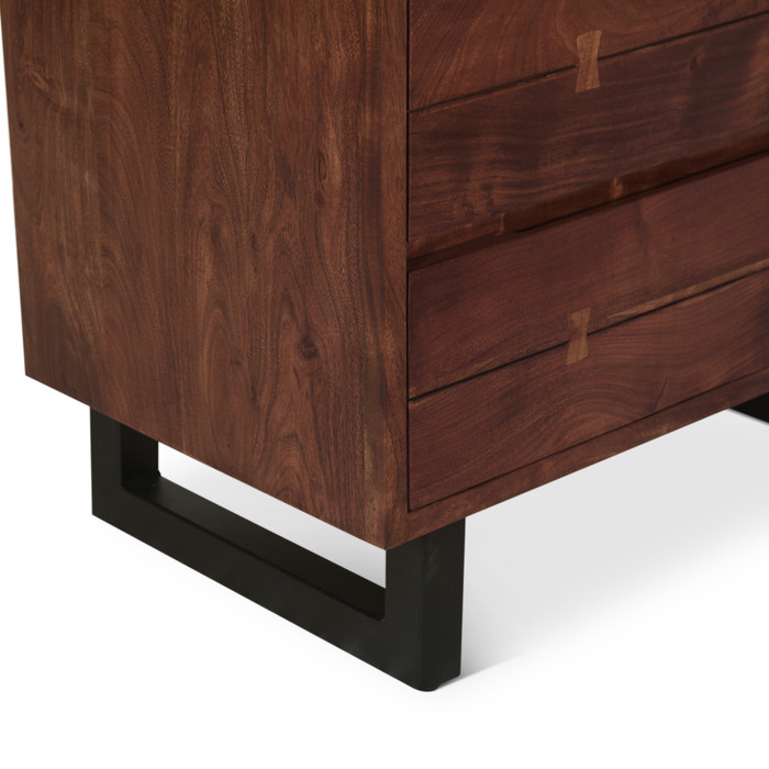 World Interiors - Glenwood 34" Tall Chest in Walnut