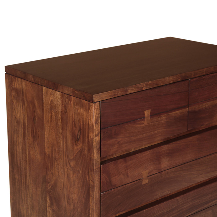 World Interiors - Glenwood 34" Tall Chest in Walnut