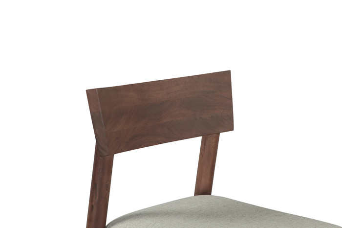 World Interiors - Hampton Upholstered Counter Chair in Walnut
