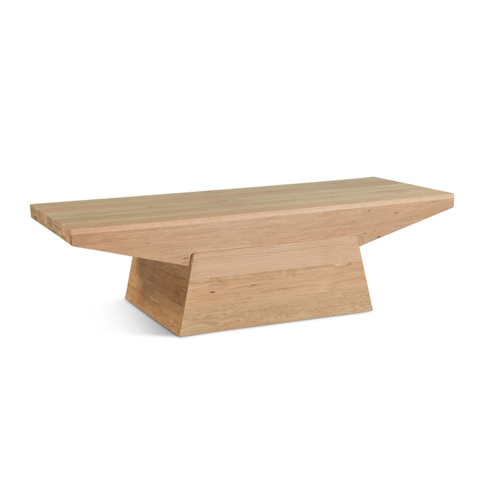 World Interiors - Incus 58" Coffee Table in Natural Oak
