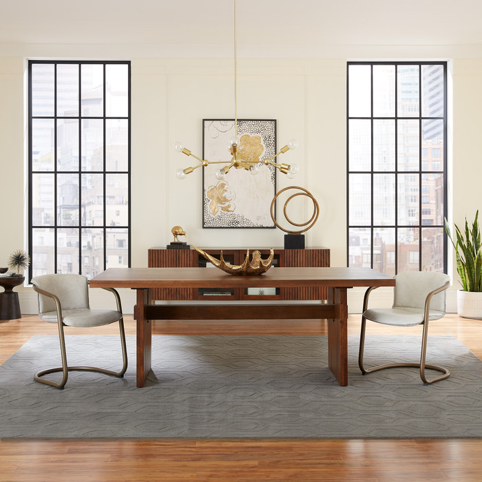 World Interiors - Manhattan Retro Mid Century Dining Table