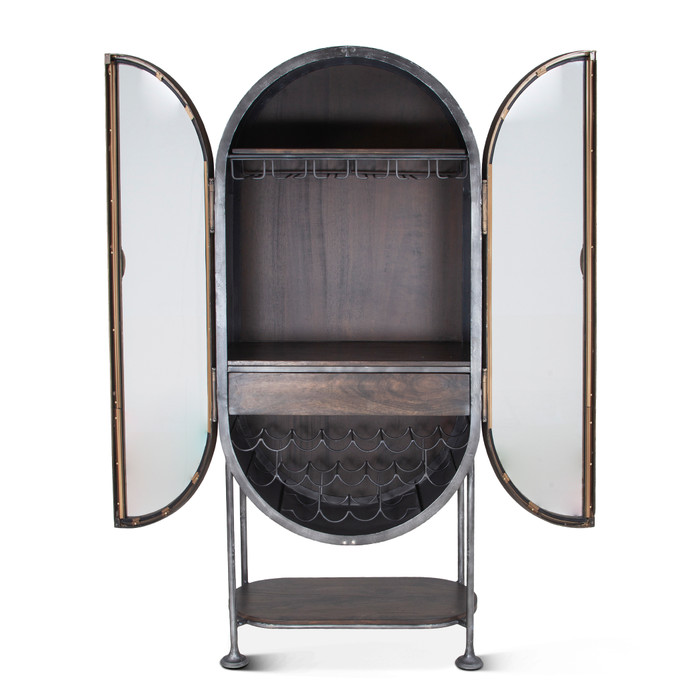 World Interiors - Melbourne Oval Bar Cabinet