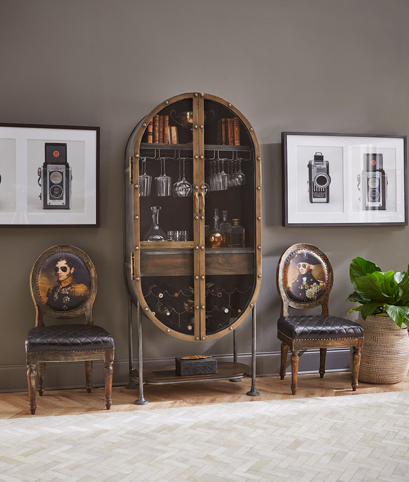 World Interiors - Melbourne Oval Bar Cabinet