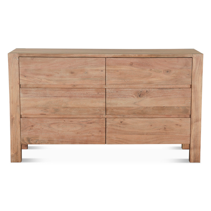 World Interiors - Mesa 60" Dresser in Brushed Acacia