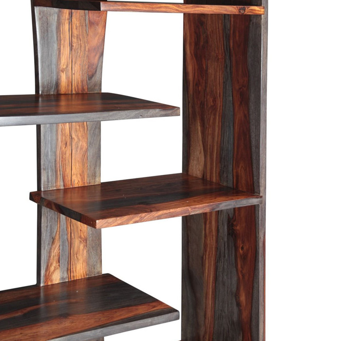 World Interiors - Monterey 34" Open Bookshelf in Capri Sheesham