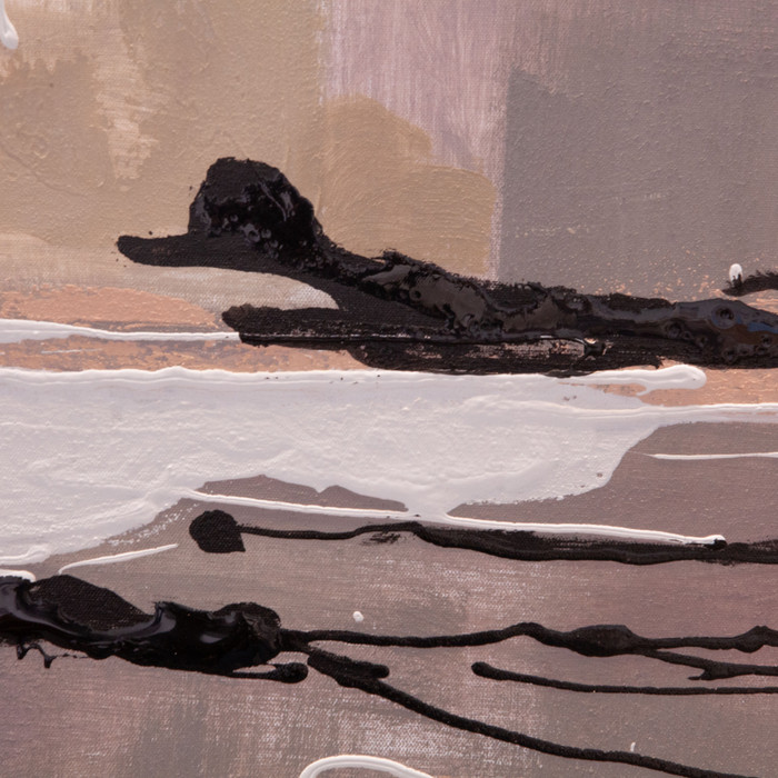 World Interiors - Beyond the Veil Hand Painted Framed Diptych