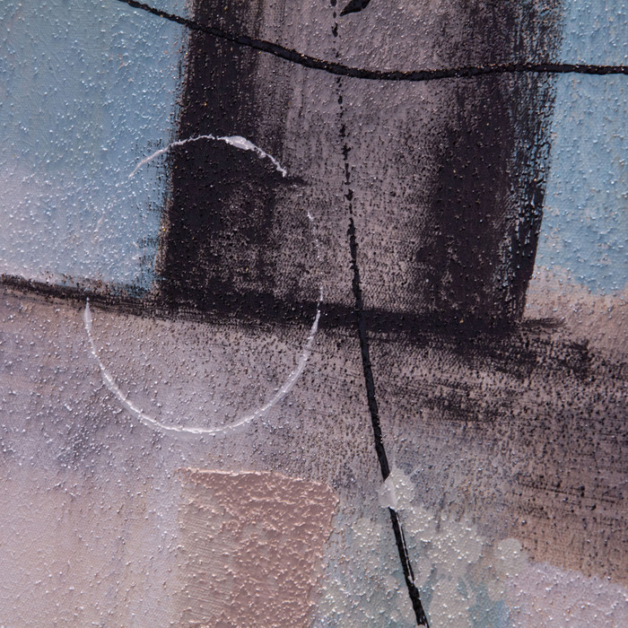 World Interiors - Echoes in Motion Hand Painted Framed Diptych