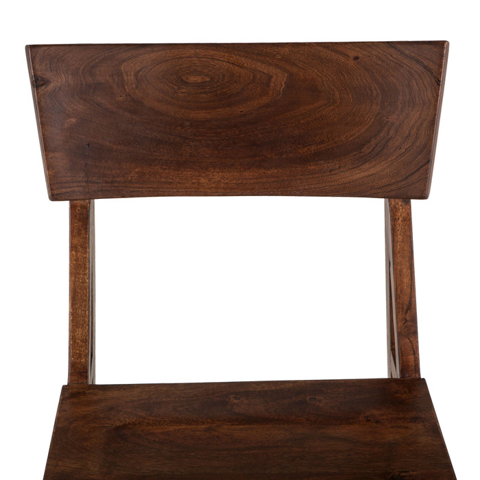 World Interiors - Nottingham Acacia Dining Chairs in Walnut Finish