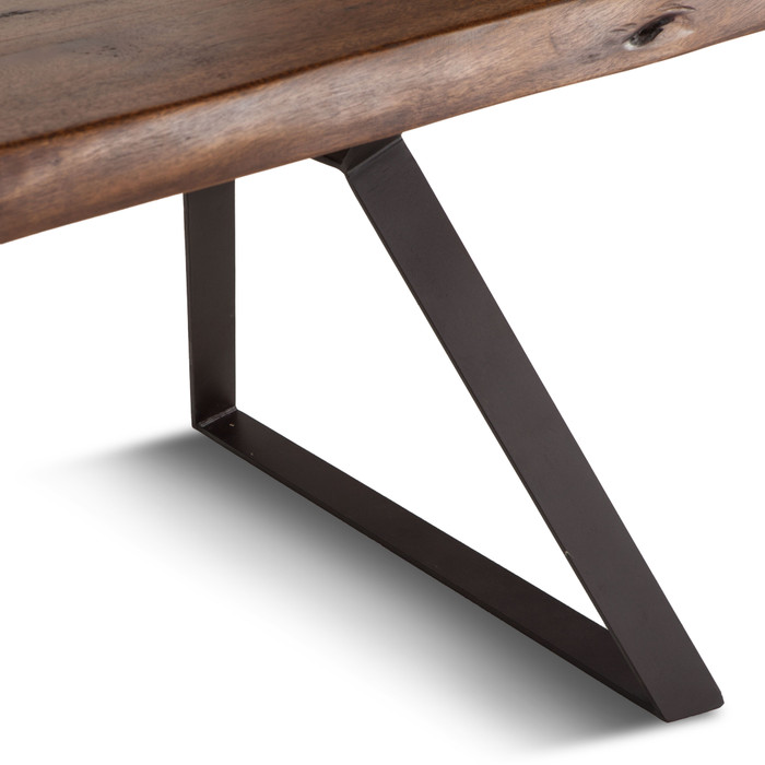 World Interiors - Nottingham 80" Dining Table with Walnut Finish