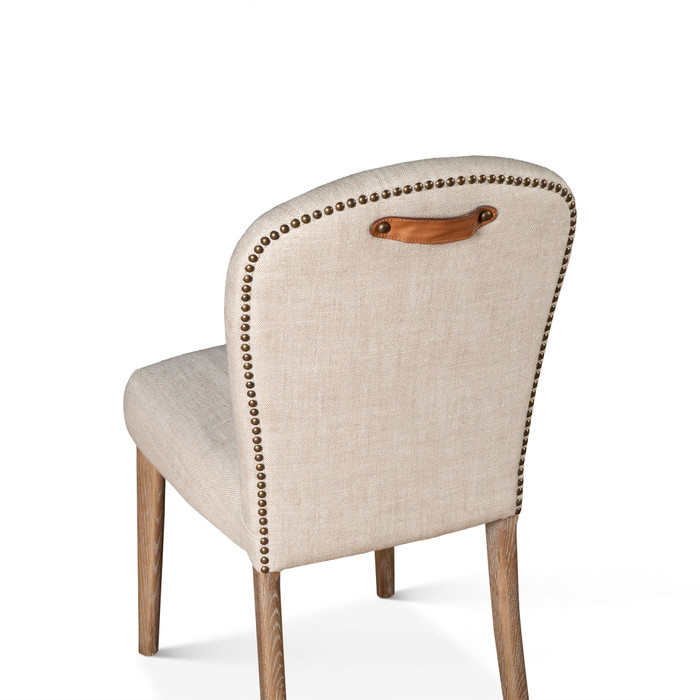 World Interiors - Olivia Dining Chair in Beige Linen