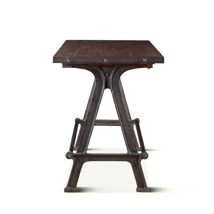 World Interiors - Paxton Iron Gathering table 66 Inch