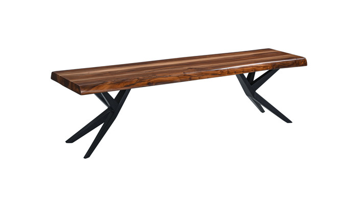 World Interiors - Rosewood 68" Bench in Natural Sheesham