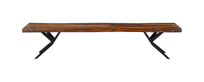 World Interiors - Rosewood 90" Bench in Natural Sheesham