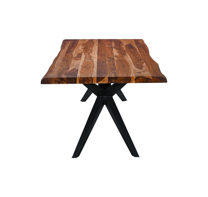 World Interiors - Rosewood 94" Dining Table in Natural Sheesham