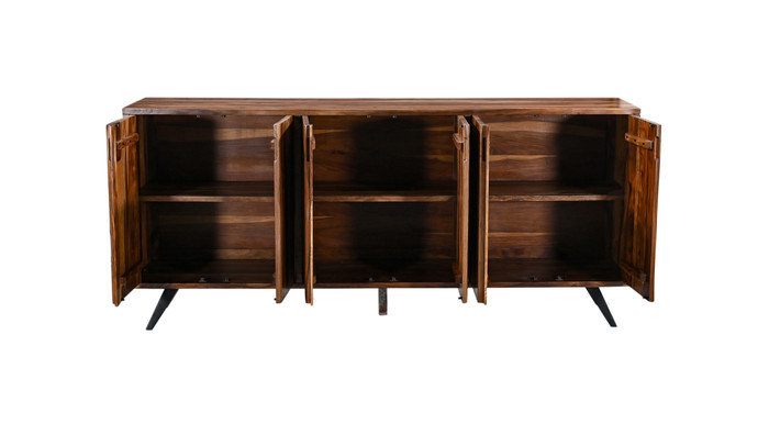 World Interiors - Rosewood 90" Sideboard in Natural Sheesham