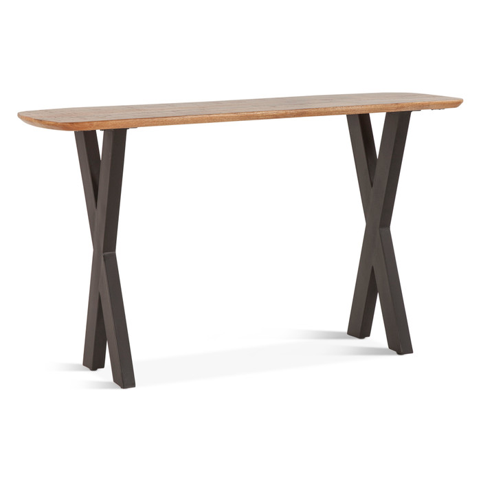 World Interiors - Santa Margherita 52" Console Table in Natural Finish