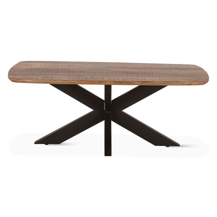 World Interiors - Santa Margherita 46" Coffee Table with Natural Finish