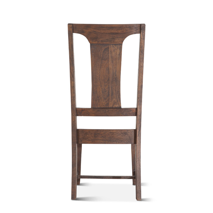 World Interiors - Toulon Upholstered Dining Chairs in Weathered Mango