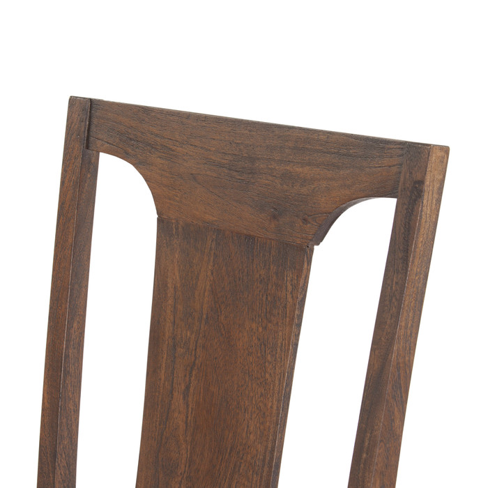 World Interiors - Toulon Upholstered Dining Chairs in Weathered Mango