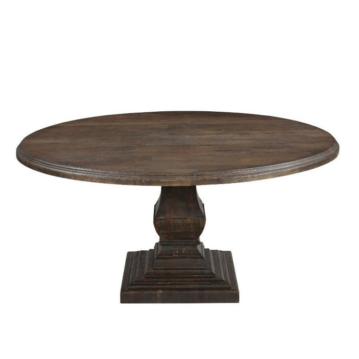 World Interiors - Toulon 60" Dining Table in Weathered Mango 