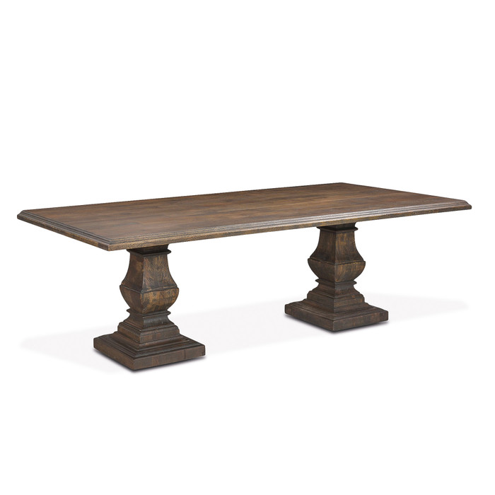 World Interiors - Toulon 84" Dining Table in Weathered Mango