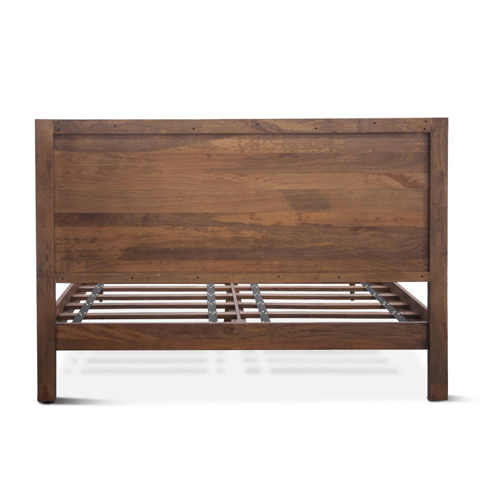 World Interiors - Vallarta King Bed in Mango Wood with Two Tone Finish