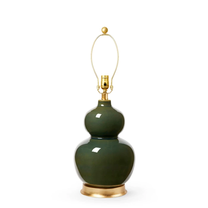 Villa & House - Jade Lamp Without Shade - Olive Green