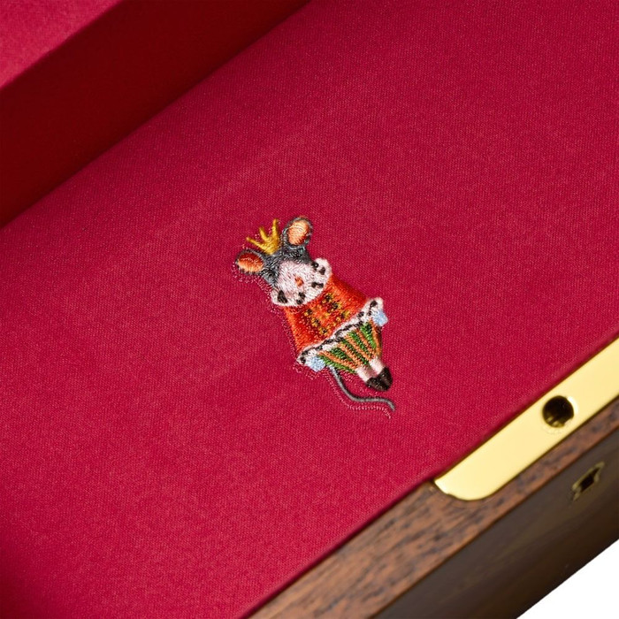 WOLF - Ballet Musical Jewellery Box – Nutcracker Walnut Wood