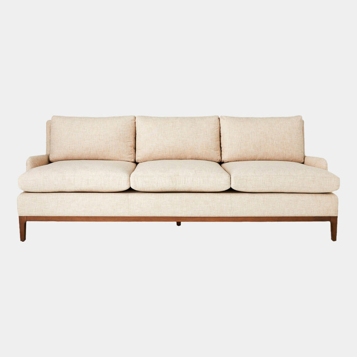 Global Views Laguna Sofa - Natural Woven Ivory