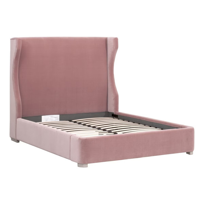 Essentials For Living - Balboa Queen Bed in Petal Velvet