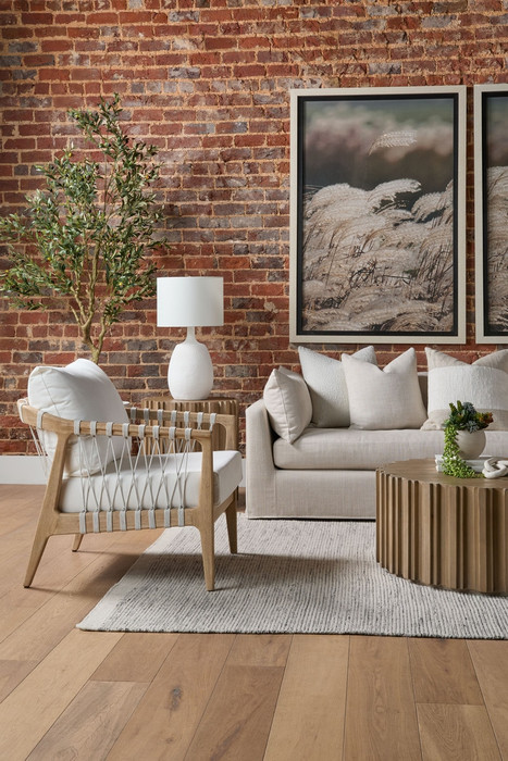 Essentials For Living - Roma End Table in Smoke Gray Pine