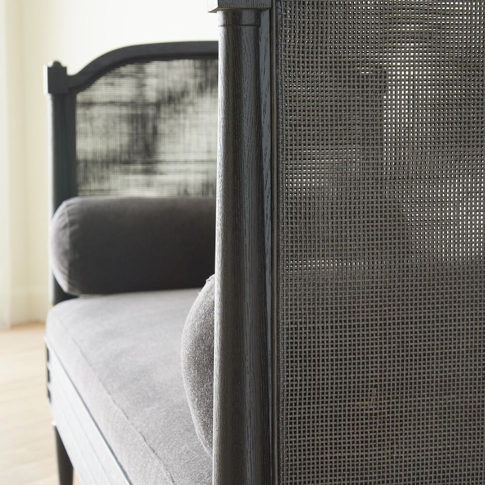 Global Views Josephine Daybed - Blackened Oak
